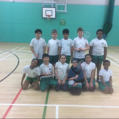 Year 5/6 Badminton team